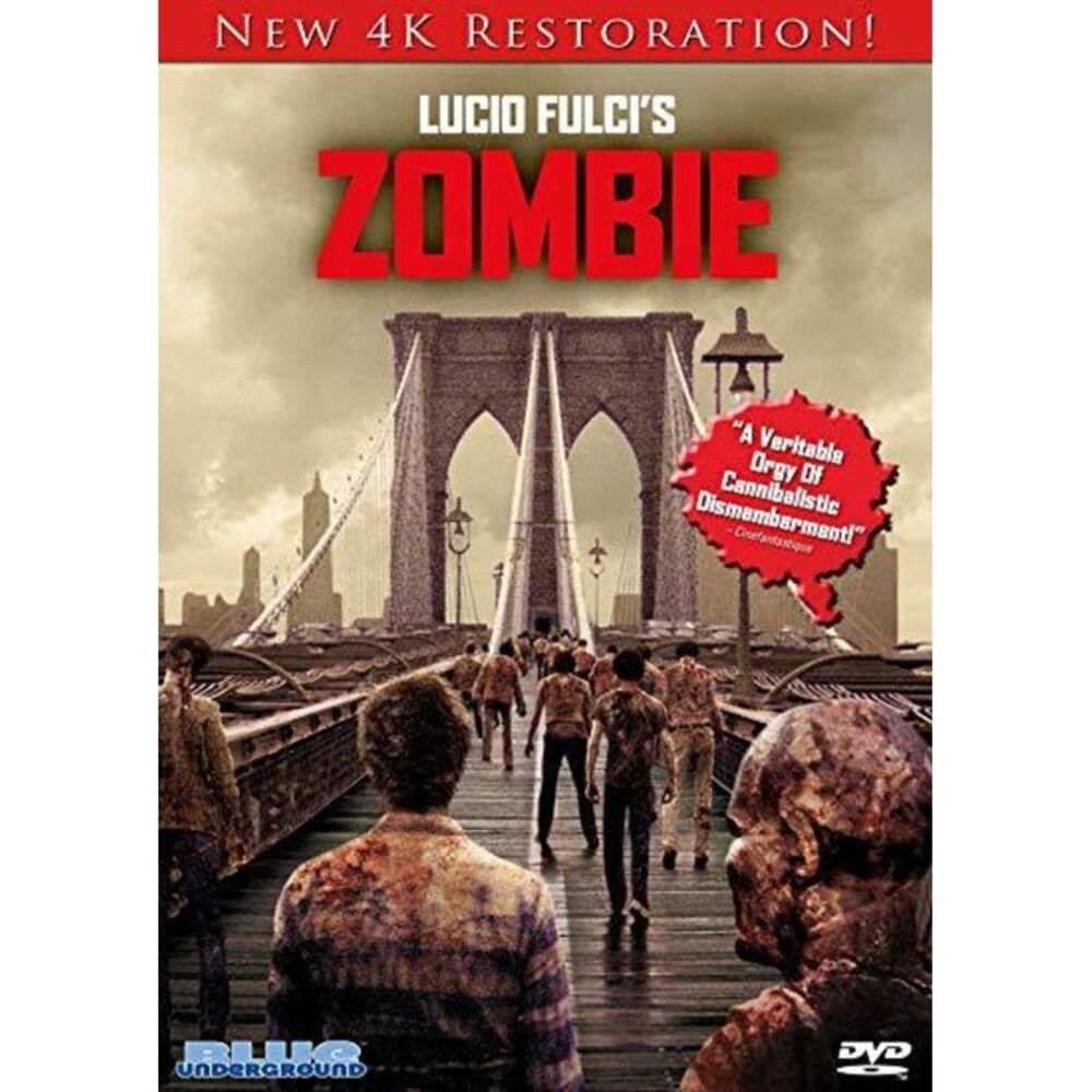 Zombie (aka Zombi 2) (4K Restoration)  DVD